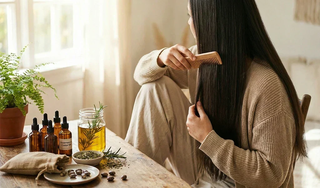 Natural hair care routine for healthy, strong, and beautiful hair in 2026