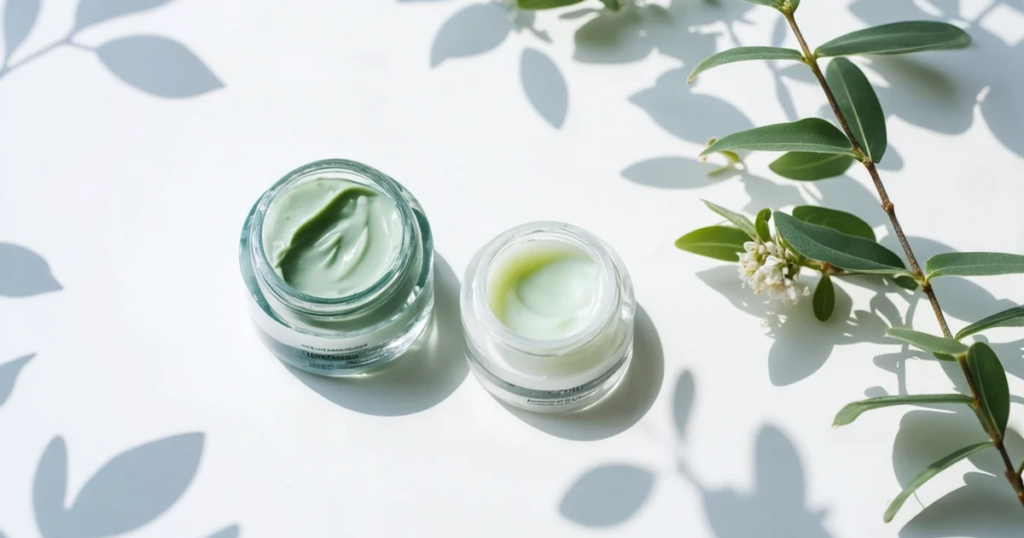 Sensitive skin care routine in 2026 with gentle skincare products for a calm and healthy-looking skin barrier