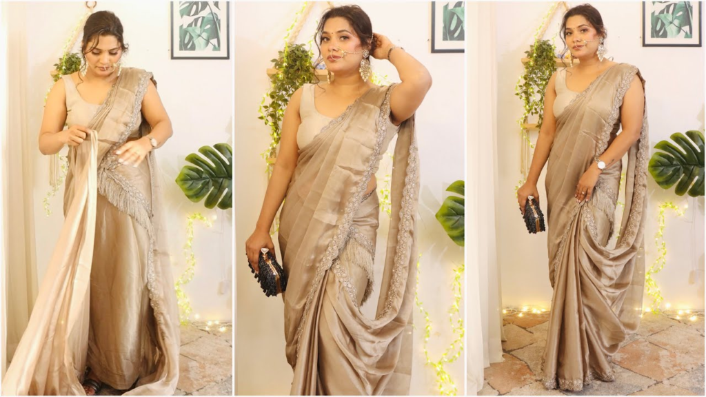 Elegant saree styling ideas for 2026 with modern draping, stylish blouse designs, and accessories for every occasion