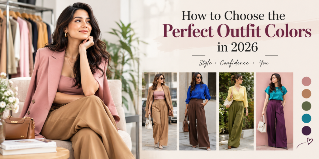 Perfect outfit colors for stylish looks in 2026