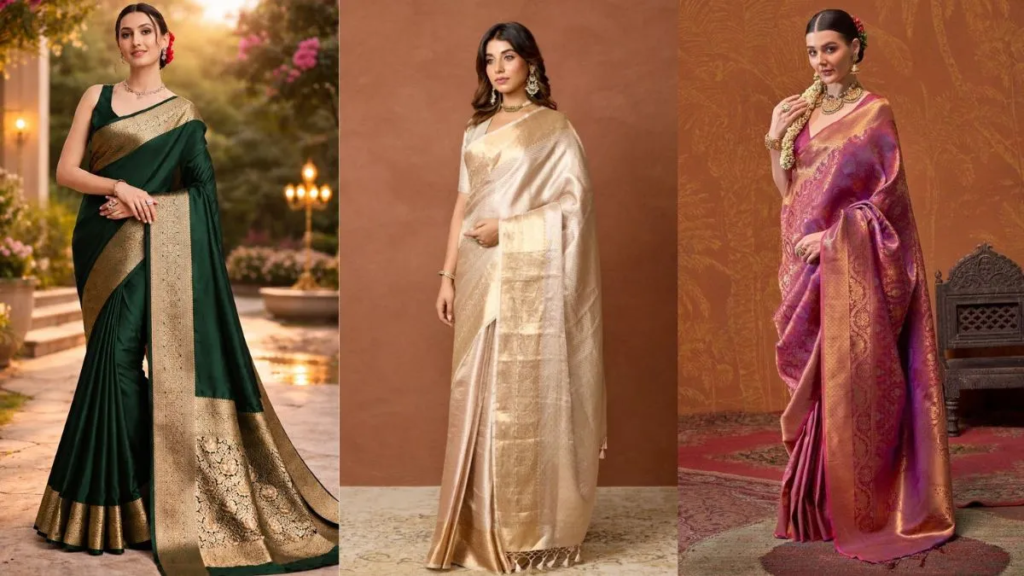 Elegant Kanjivaram saree styling ideas for 2026